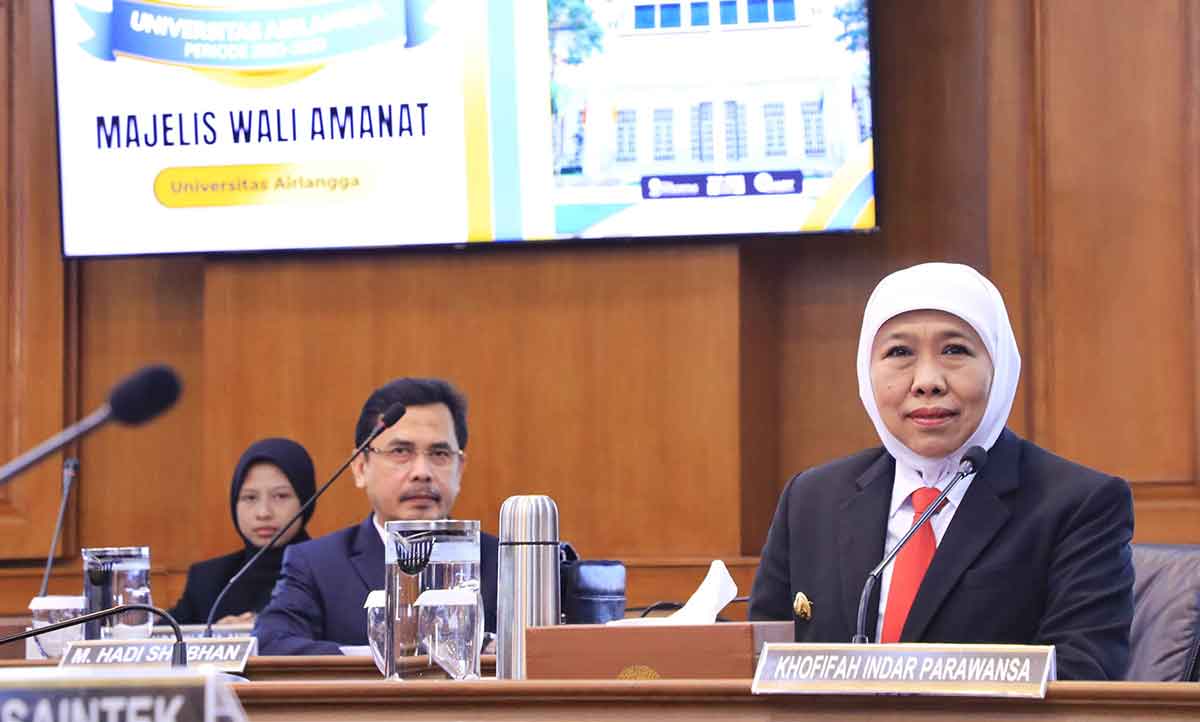 Prof Madyan Jadi Rektor Unair 2025-2030, Gubernur Khofifah Ucapkan Selamat