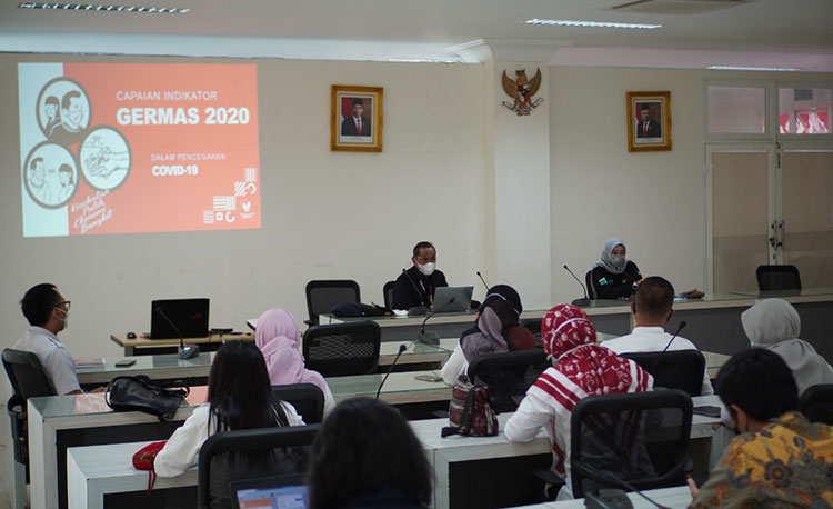 Dinas Kesehatan Kota Batu menyelenggarakan Pertemuan Advokasi Gerakan Masyarakat Hidup Sehat (Germas) di ruang pertemuan Gedung B Lantai 2 Balai Kota Among Tani Kota Batu. (foto: ist)
