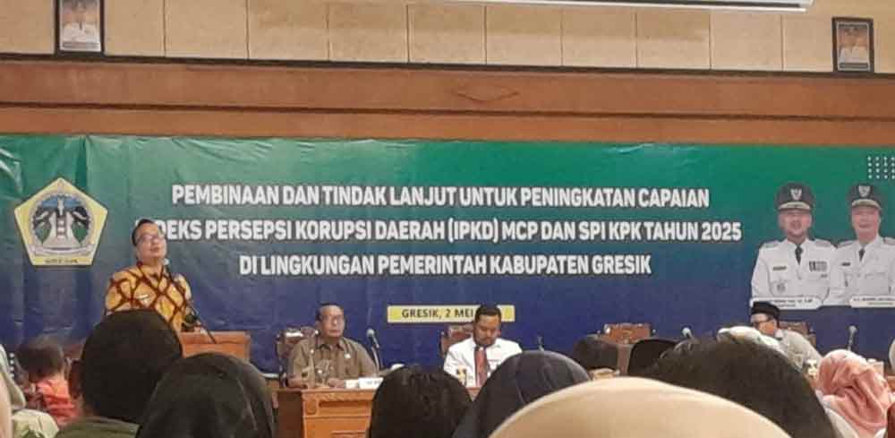Pos Hibah dan Pengadaan Disorot KPK, Bupati Gresik Kumpulkan Pejabat