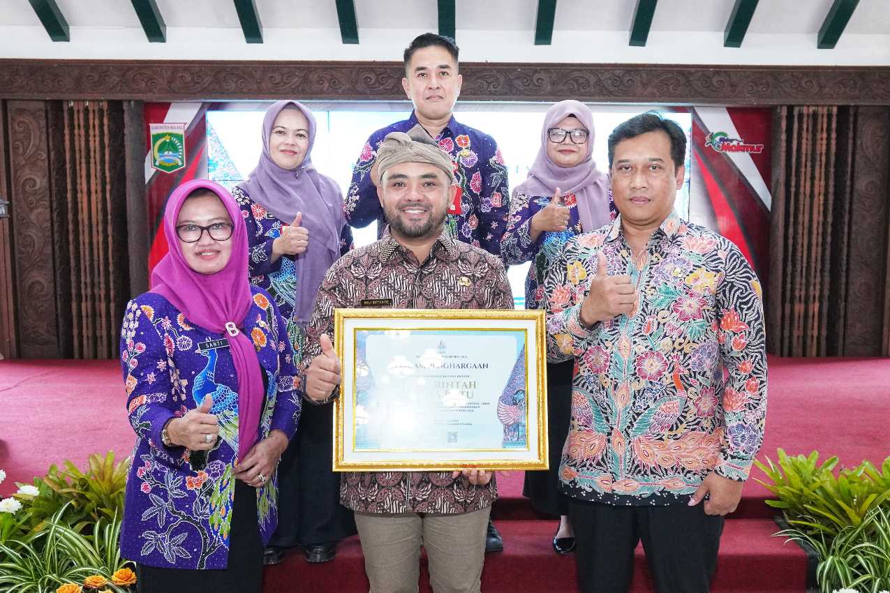 Pemerintah Kota Batu Terima Penghargaan Terbaik Penuntasan Disparitas Data 2025 dari BKN