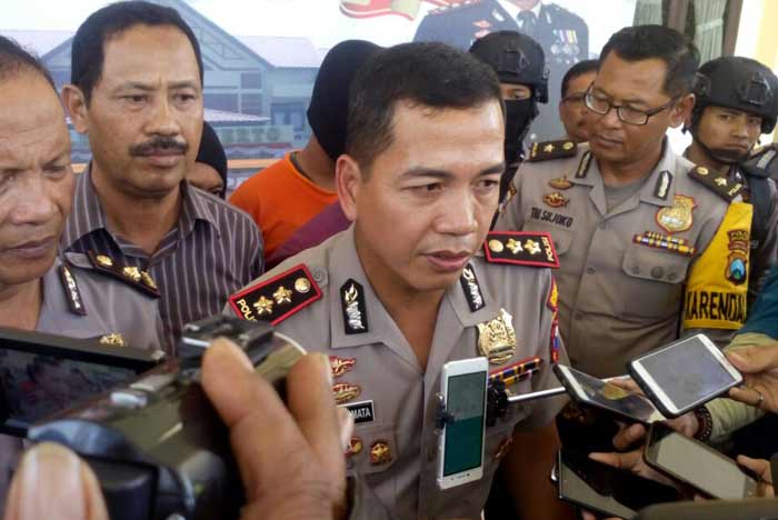 Kapolres dalam rilisnya. foto: SOFFAN/ BANGSAONLINE