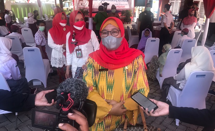 Wiwik Supartiwi, Plt Kepala Dinkes Jember.
