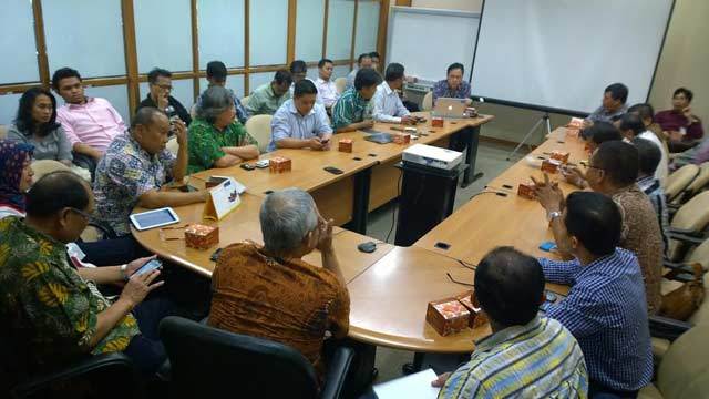  Para ISP dalam pertemuan di kantor Indosat. Foto: detik.com