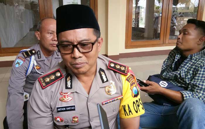Kapolres Kediri Kota, AKBP Anthon Haryadi.