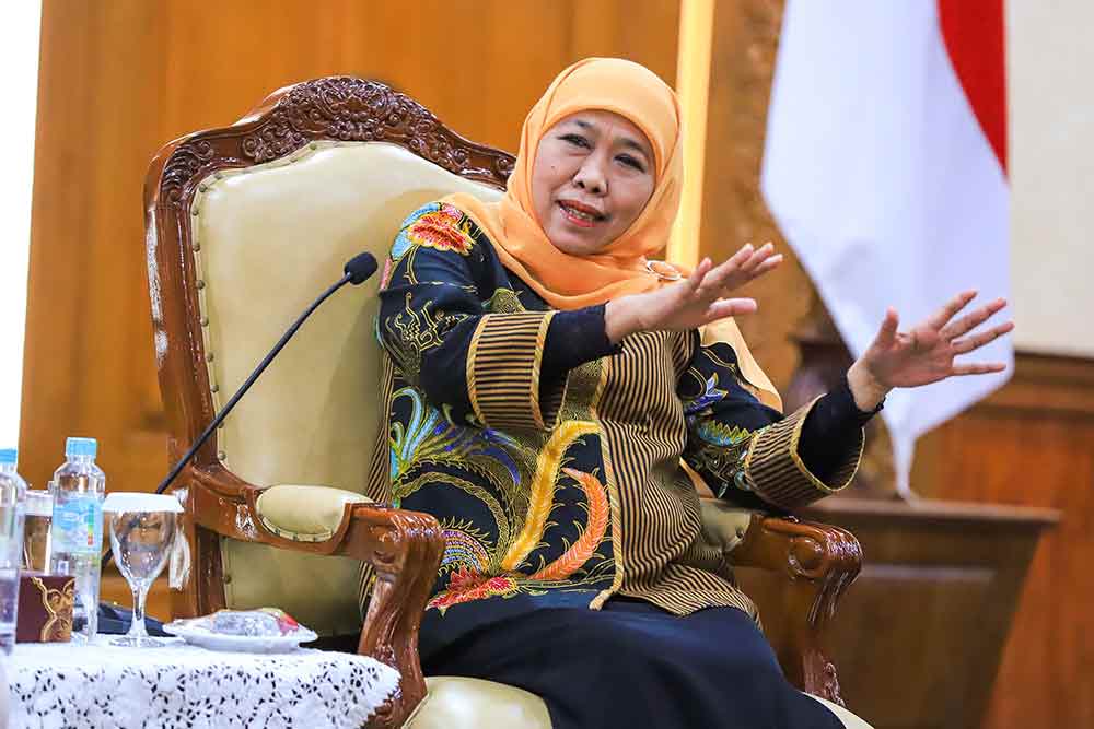 Gubernur Jatim, Khofifah Indar Parawansa. (Ist)