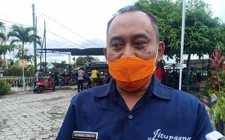 Kepala BPBD Kabupaten Blitar, Achmad Cholik.