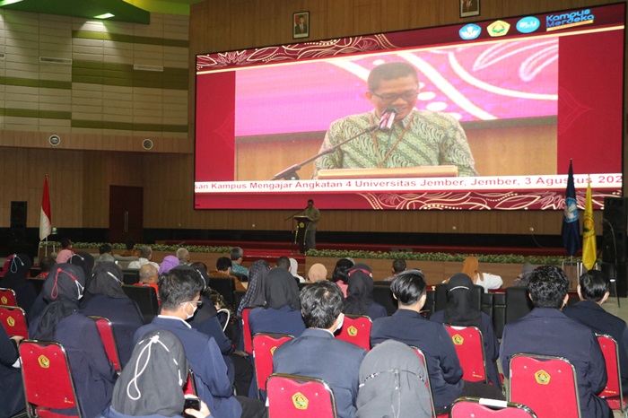 Berangkatkan 606 Mahasiswa Program Kampus Mengajar ke Seluruh Pelosok Negeri, Rektor Unej Pesan ini