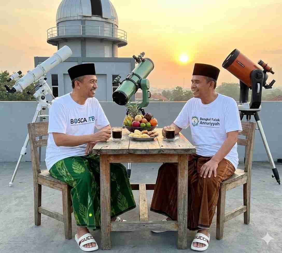 KH Khotib Asumin (kanan). Foto: dok. pribadi