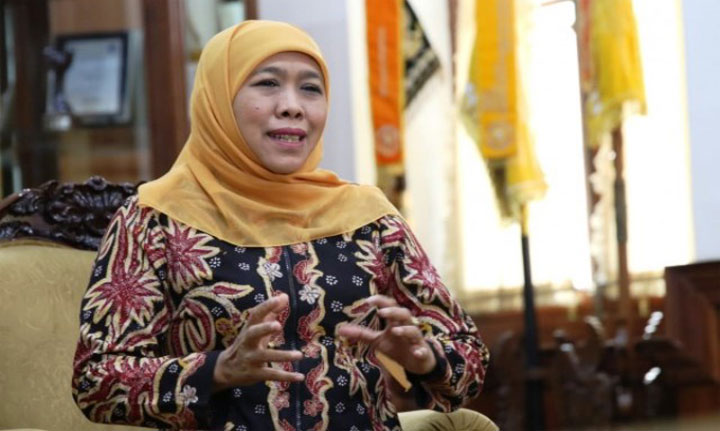 Gubernur Jatim Khofifah Indar Parawansa.