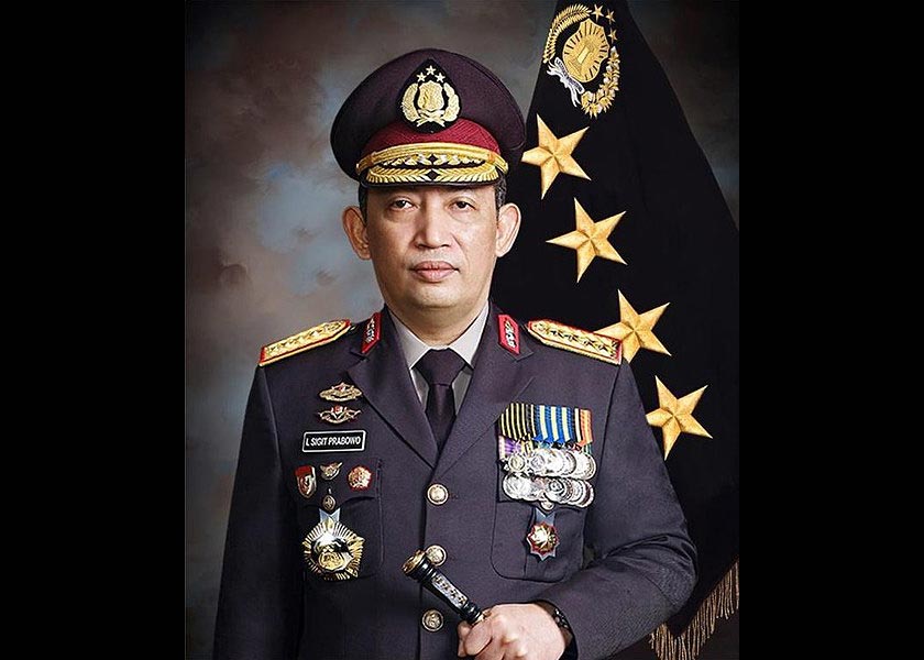 Kapolri Jenderal Polisi Listyo Sigit Prabowo. foto: wikipedia