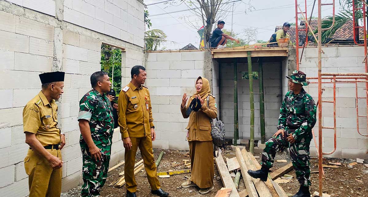 Pelaksanaan TMMD ke-127 di Kabupaten Pasuruan.