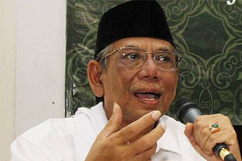 KH A Hasyim Muzadi. Foto: antara
