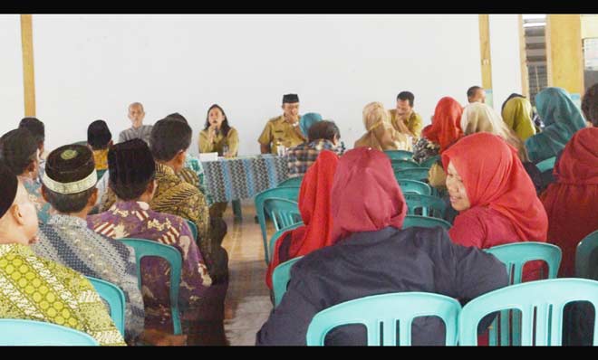 Suasana Musrenbangdes Ngengor. foto: BANGSAONLINE