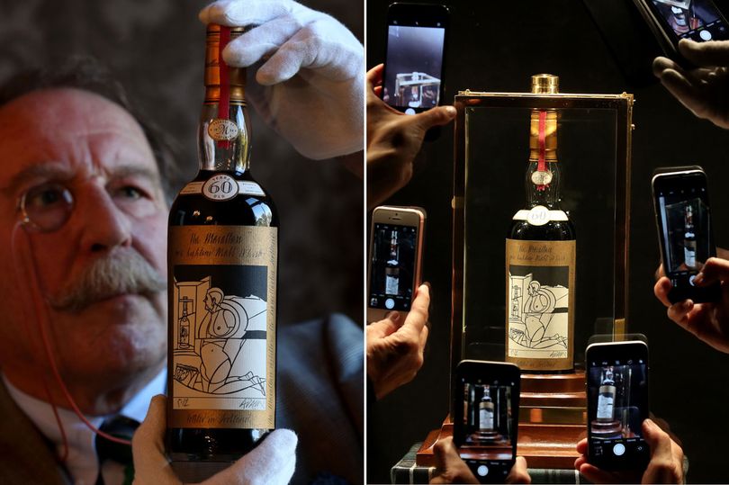 Gila Brow! Satu Botol Wiski Ini Dilelang Rp 18,5 Miliar