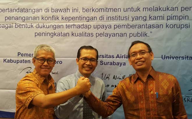 UNAIR Dipilih Sebagai Pioner Pencegahan Korupsi