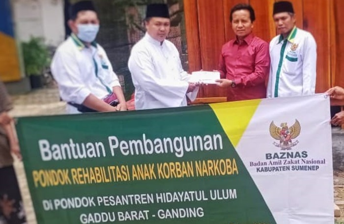 Baznas Sumenep Rehab Pondok Anak Korban Narkoba