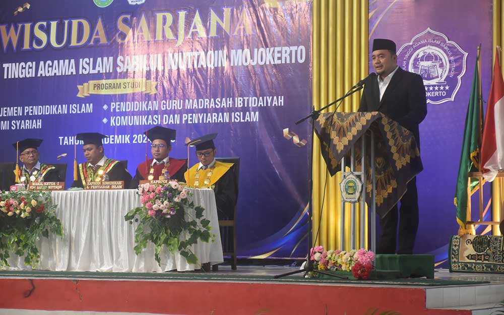 Hadiri Wisuda Staisam, Ketua KPU RI Minta Sarjana Lulusan Pesantren Tidak Minder