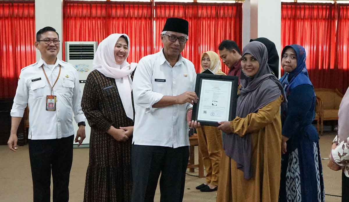 Wakil Wali Kota Kediri Buka Sosialisasi dan Fasilitasi Sertifikasi Merek 2025