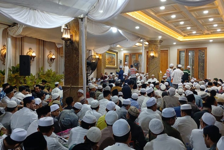 Acara doa bersama mengenang 40 hari meninggalnya Ibu Ainun, Ibunda CEO Bani Group.