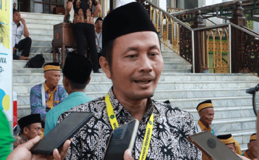 Abdul Halim, Kepala Kementerian Haji dan Umrah (Kemenhaj) Kabupaten Pamekasan.