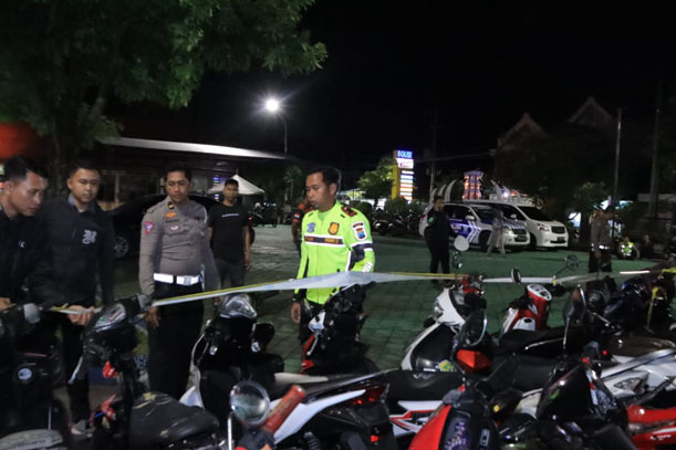 Barang bukti yang berhasil diamankan Satlantas Polres Ngawi