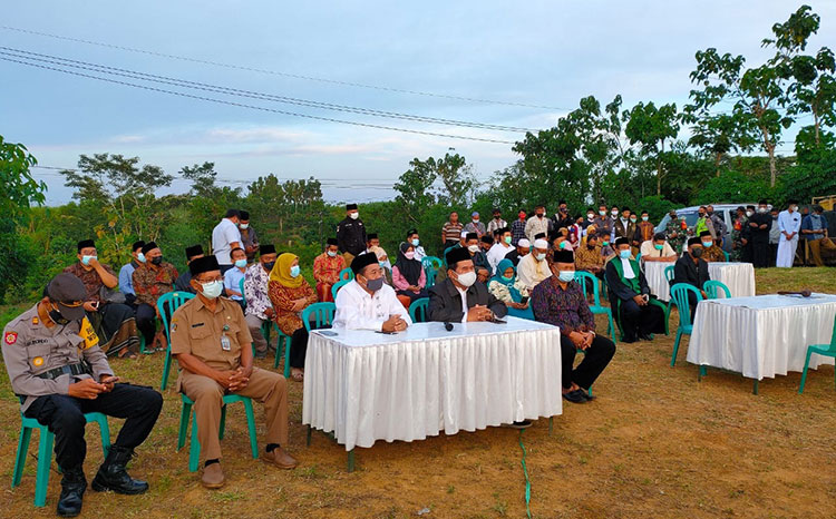 Pengamatan hilal di Bukit Banjarsari Kecamatan Wonotirto, Kabupaten Blitar. (foto: ist)
