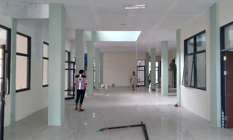 Salah satu puskesmas di Kecamatan Beji yang dibangun pada tahun 2020 silam. (foto: ist)