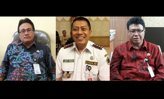 Dari kiri-Tarso Sagito, Andhy Hendro W dan Mokh Najikh.