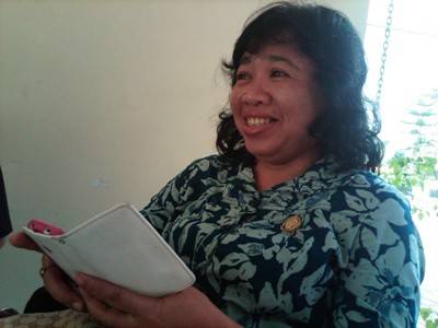 ?Elsa Fifajanti, Ketua Panwaslu Kota Mojokerto. Foto:yudi eko purnomo/BANGSAONLINE