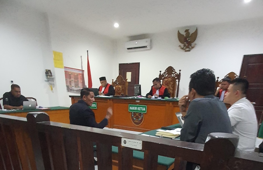 Sidang gugatan di PN Tobelo