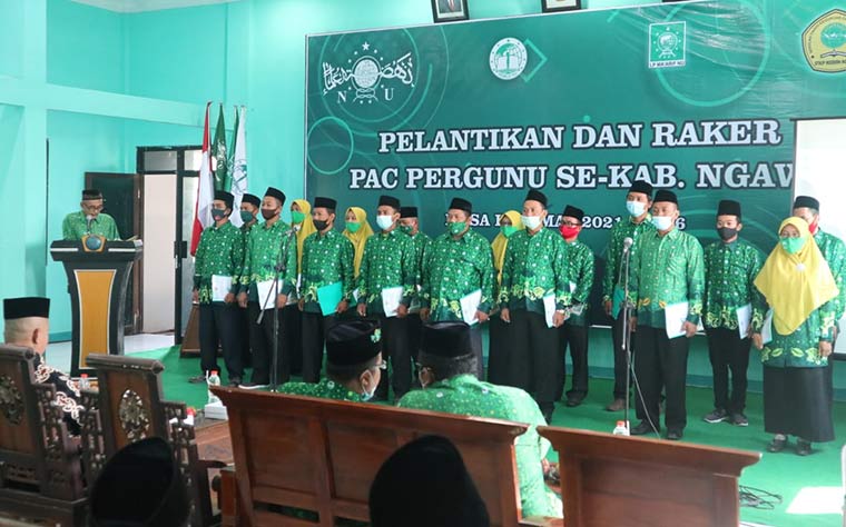 Pelantikan Pergunu Ngawi.
