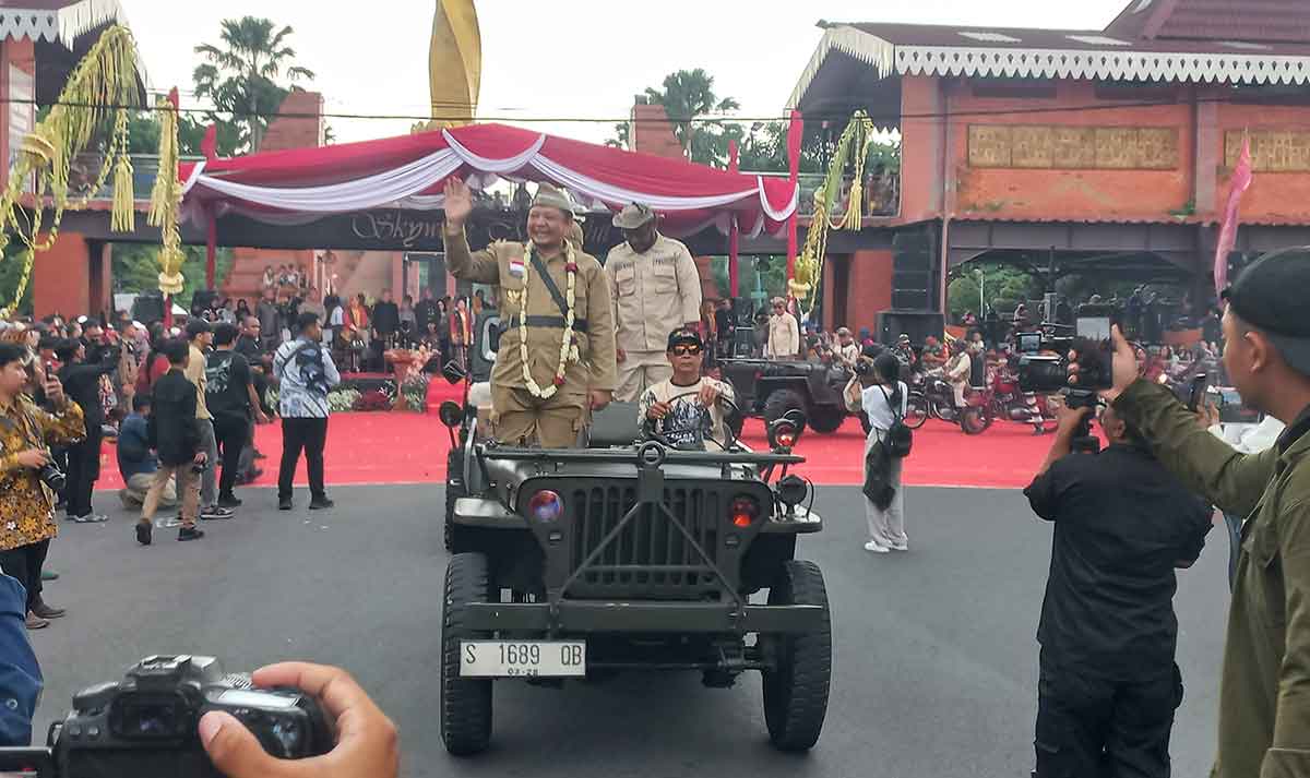 Kirab Budaya Mojo Bangkit 2025.