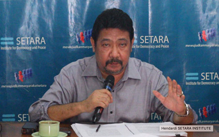 Ketua Setara Institute, Hendardi. (foto: ist).