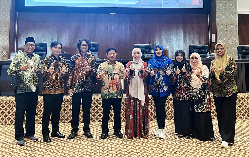Kunjungan PPUU (Panitia Perancang Undang-Undang) DPD RI ke DPRD Banyumas.