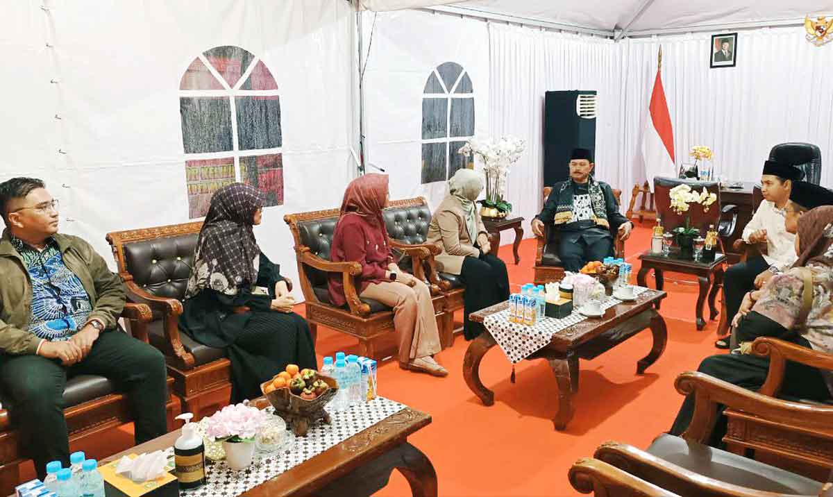 BPJS Kesehatan Madiun saat audiensi dengan pemerintah daerah setempat.