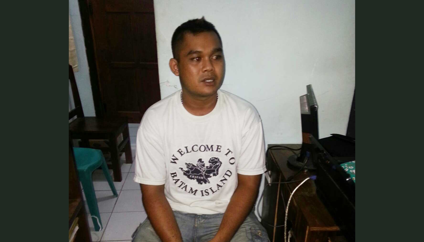 Tersangka penganiaya Gus Wasik diamankan.
