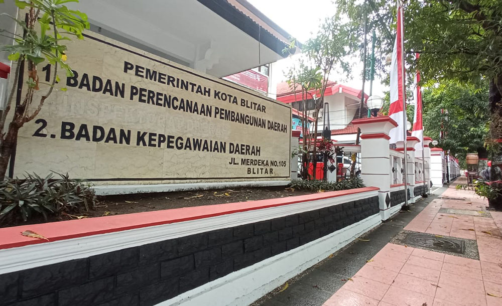 Kantor BKD Kota Blitar.