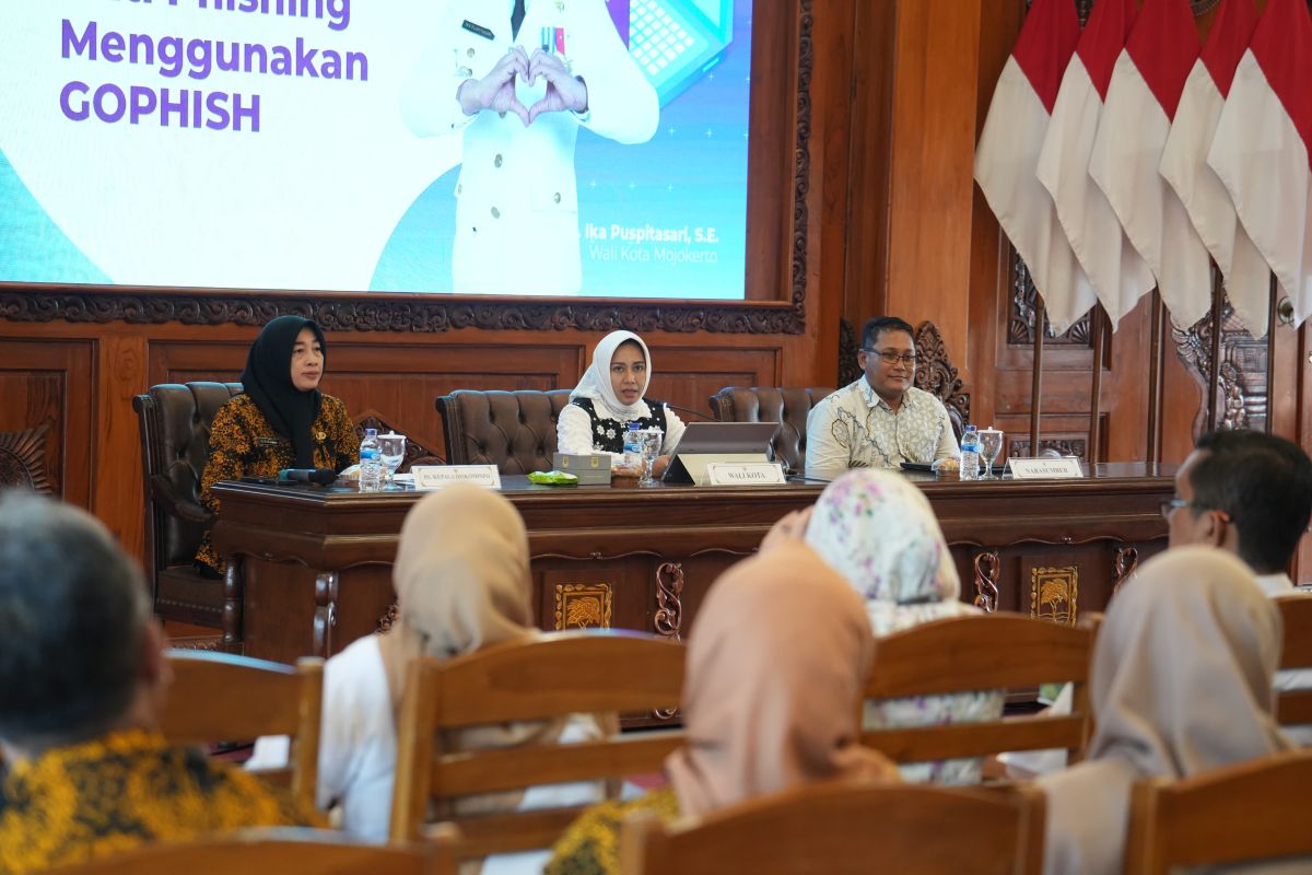 Diskominfo Kota Mojokerto Gelar Pelatihan Tangkal Phising di Internet untuk ASN Pemkot