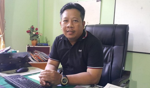 Komisioner KPU Divisi Data dan Informasi Kabupaten Pasuruan, Nanang Husaini.