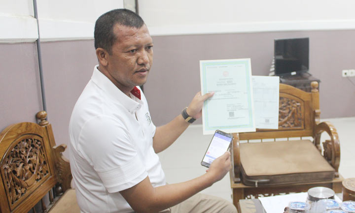Yudha Triwidya Sasongko, Kepala Dispendukcapil Kabupaten Pasuruan.