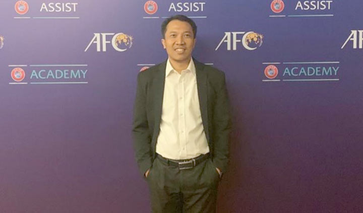 Amir Burhannudin, Sekretaris Asprov PSSI Jatim.