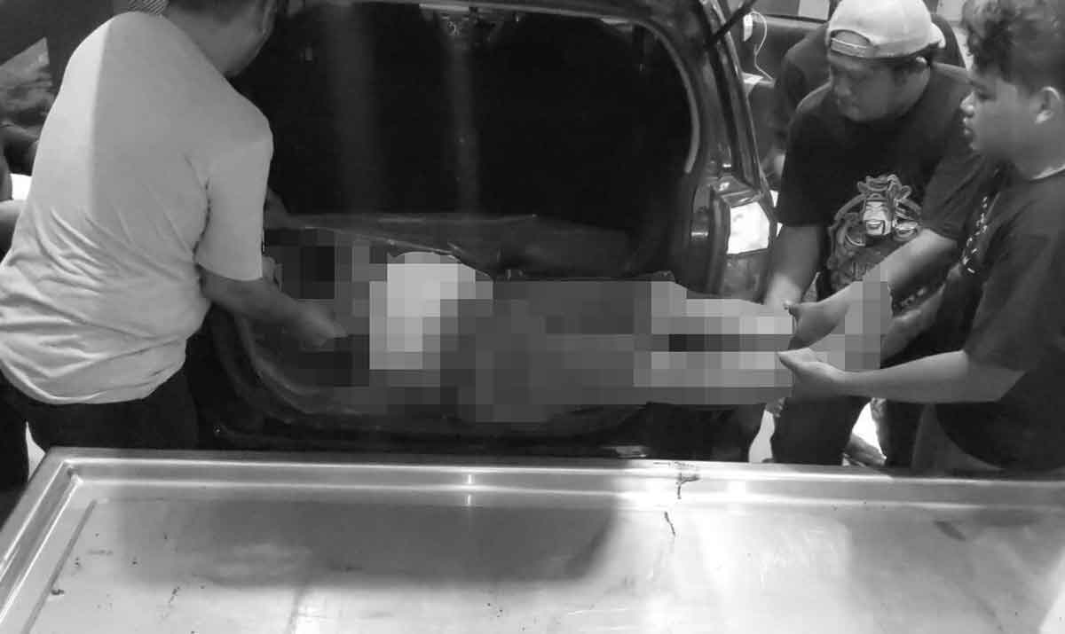Salah satu pelaku pembobolan gudang rokok yang tewas ditembak polisi.
