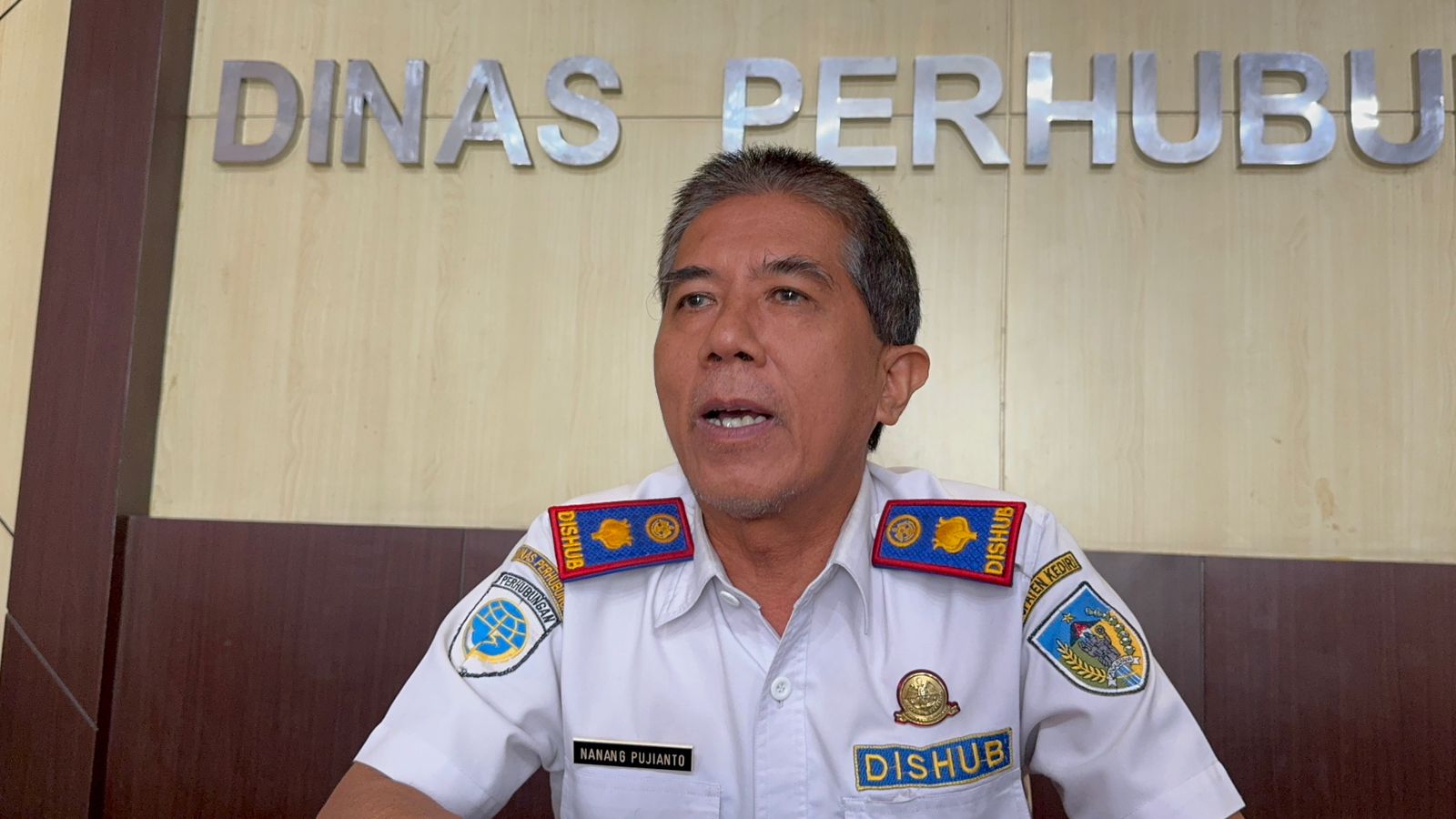 Kepala Bidang Angkutan Umum Dishub Kabupaten Kediri, Nanang Pujianto. (Ist). 
