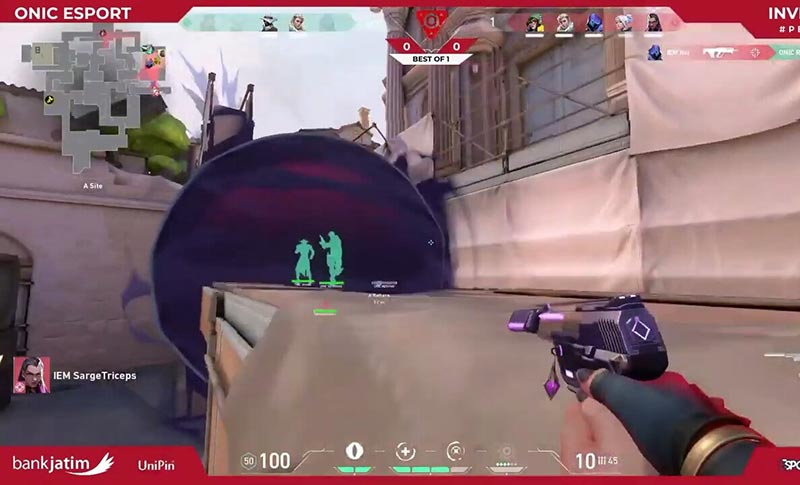 Salah satu tayangan game di ajang KWB Esport Cup Piala Wali Kota Batu tahun 2020.