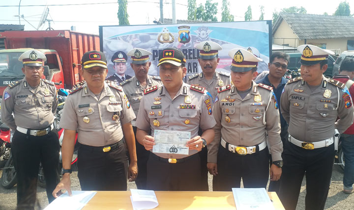 Hari ke-10 Operasi Zebra di Bangkalan, Sebanyak 2.334 Pelanggar Ditindak