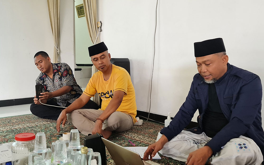 Anggota DPR RI, Syafiuddin, saat menjadi pembicara di webinar nasional yang digelar oleh Dewan Perwakilan Mahasiswa Fakultas Keislaman Universitas Trunojoyo Madura (UTM).