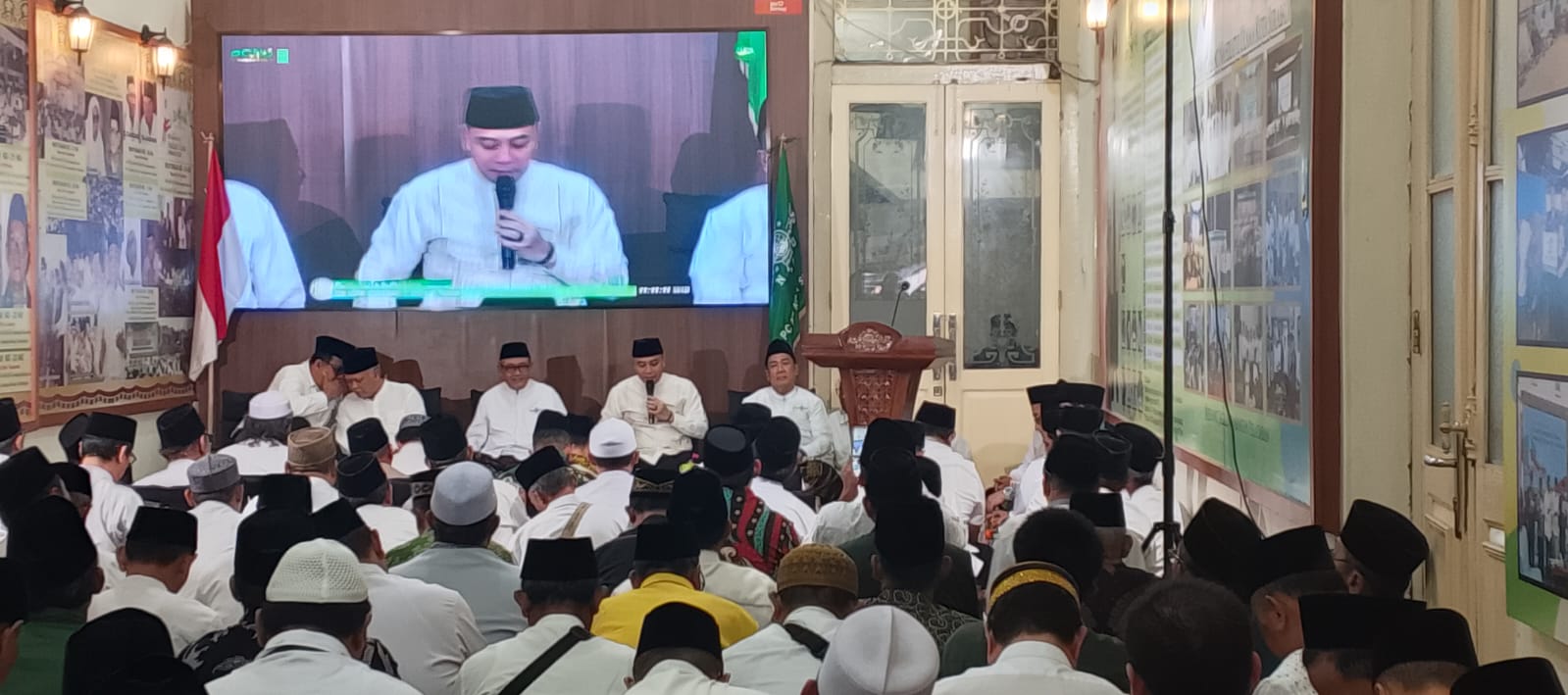 Halal  Bihalal, PCNU Surabaya Dorong Sinergi Pemkot dan DPRD Tangani Persoalan Umat