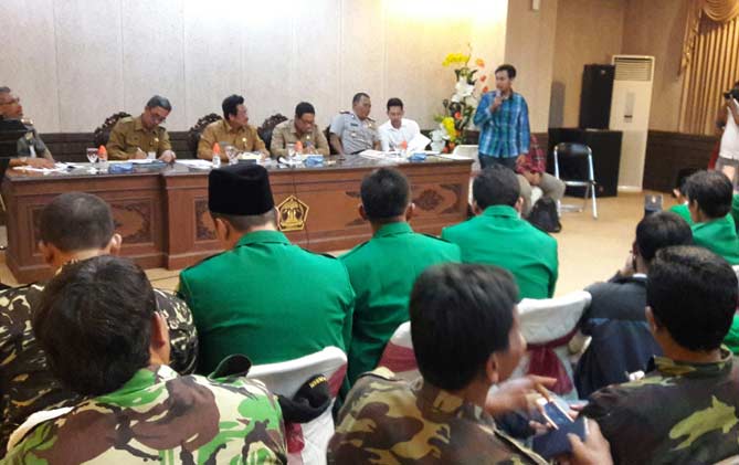 Suguhkan Sexy Dancer, Ansor Tuntut Izin Klub Motor YVCI Gresik dan EO Dicabut
