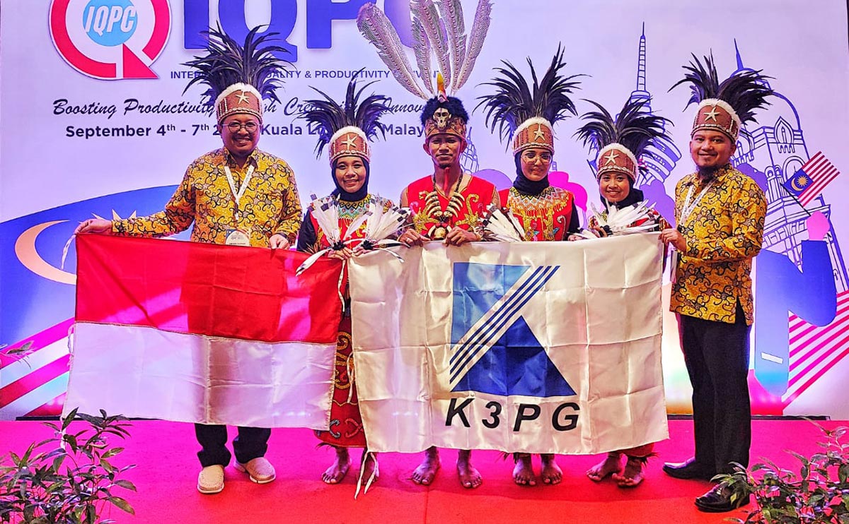 Beton U Kerangka Bambu K3PG Raih Predikat Excellent di Ajang IQPG 