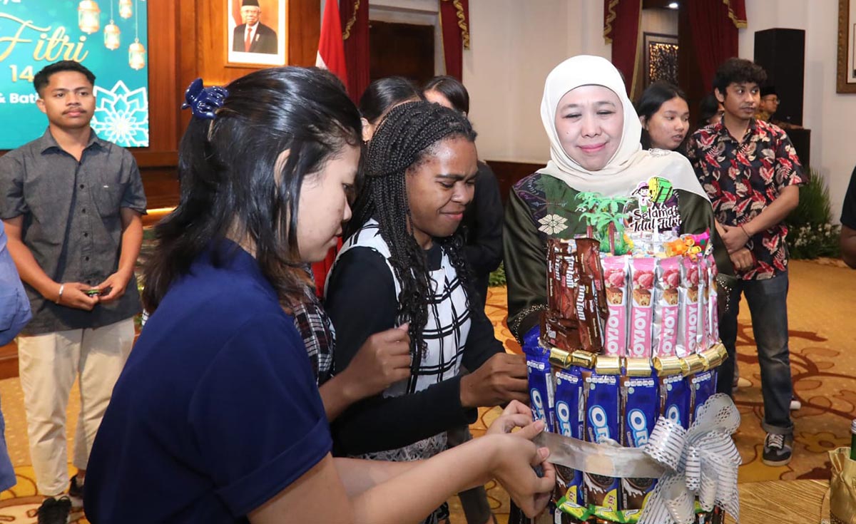 Silaturahmi Bersama Bamag - LKKI, Gubernur Khofifah Gemakan Semangat Toleransi di Momen Idul Fitri